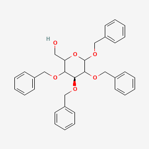 [(4S)-3,4,5,6-tetrakis(phenylmethoxy)oxan-2-yl]methanol