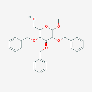 [(4S)-6-methoxy-3,4,5-tris(phenylmethoxy)oxan-2-yl]methanol