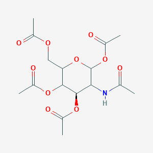 molecular formula C16H23NO10 B8256475 beta-D-Glucosamine pentaacetate 