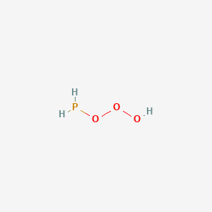 molecular formula H3O3P B8256533 Trioxidanylphosphane 