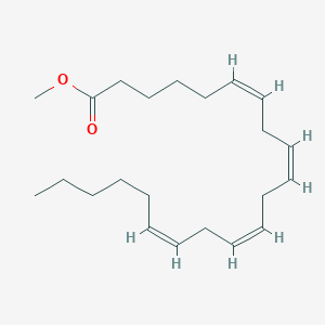 molecular formula C22H36O2 B8256732 6,9,12,15-Heneicosatetraenoic acid, methyl ester, (all-Z)- CAS No. 13487-41-7