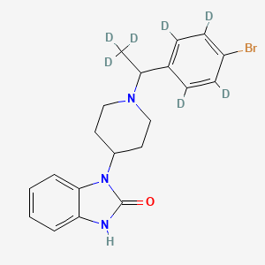 molecular formula C20H22BrN3O B8256758 Brorphine-d7 