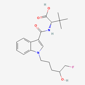 molecular formula C20H27FN2O4 B8256770 5-fluoro MDMB-PICA metabolite 4 