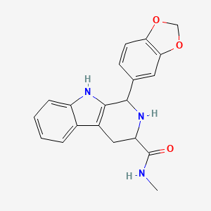 molecular formula C20H19N3O3 B8256839 他达拉非杂质 B 
