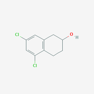 5,7-Dichloro-1,2,3,4-tetrahydronaphthalen-2-ol