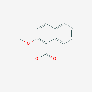 molecular formula C13H12O3 B082570 2-甲氧基-1-萘甲酸甲酯 CAS No. 13343-92-5