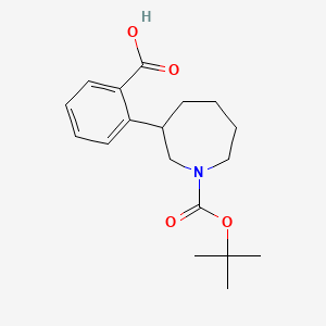 2-(1-(Tert-butoxycarbonyl)azepan-3-yl)benzoic acid