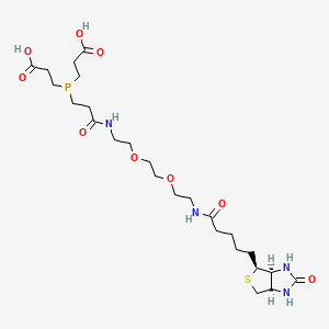 molecular formula C25H43N4O9PS B8257362 TCEP-biotin 