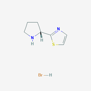 (r)-2-(Pyrrolidin-2-yl)thiazole hydrobromide