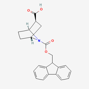 (1S,2S,4R)-7-(((9H-fluoren-9-yl)methoxy)carbonyl)-7-azabicyclo[2.2.1]heptane-2-carboxylic acid