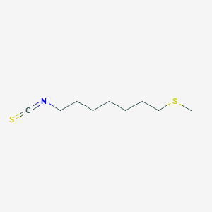 molecular formula C9H17NS2 B8257614 1-Isothiocyanato-7-(methylthio)heptane CAS No. 4430-38-0