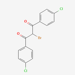 2-Bromo-1,3-bis(4-chlorophenyl)propane-1,3-dione