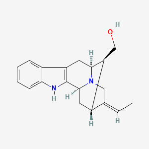 molecular formula C19H22N2O B8257664 Sarpagan-17-ol, (16S,19Z)- 