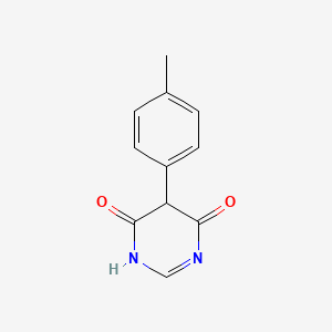 molecular formula C11H10N2O2 B8257674 4,6(1H,5H)-Pyrimidinedione, 5-(4-methylphenyl)- CAS No. 146533-42-8