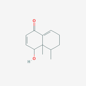 4-Hydroxy-4a,5-dimethyl-4,5,6,7-tetrahydronaphthalen-1-one