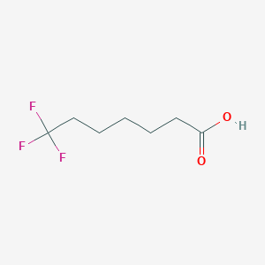 molecular formula C7H11F3O2 B8258005 7,7,7-Trifluoroheptanoic acid 