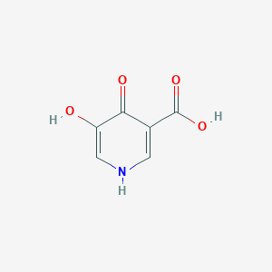 molecular formula C6H5NO4 B8258046 4,5-Dihydroxy-3-pyridinecarboxylic acid 