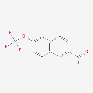 2-(Trifluoromethoxy)naphthalene-6-carboxaldehyde