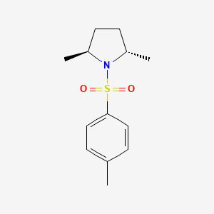 molecular formula C13H19NO2S B8258116 (2S)-1-Tosyl-2beta,5alpha-dimethylpyrrolidine 