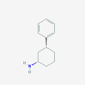 (1S,3R)-3-phenylcyclohexan-1-amine
