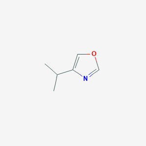 molecular formula C6H9NO B8258320 4-异丙基-恶唑 