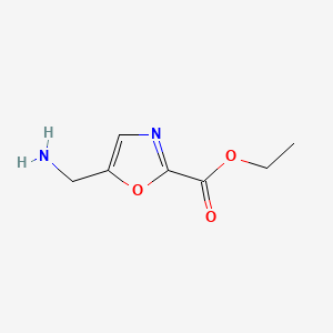 Ethyl 5-(aminomethyl)-2-oxazolecarboxylate