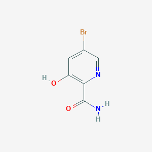5-Bromo-3-hydroxypicolinamide