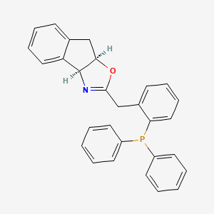 (3aS,8aR)-2-(2-(Diphenylphosphino)benzyl)-8,8a-dihydro-3aH-indeno[1,2-d]oxazole