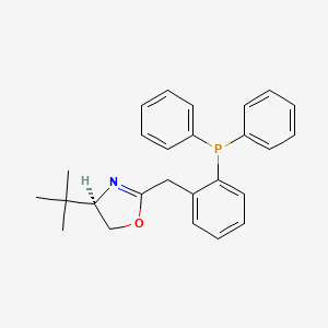 (R)-4-(tert-Butyl)-2-(2-(diphenylphosphino)benzyl)-4,5-dihydrooxazole