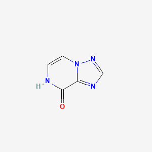 molecular formula C5H4N4O B8258551 [1,2,4]Triazolo[1,5-a]pyrazin-8(7H)-one 