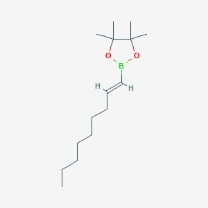 molecular formula C15H29BO2 B8258599 (E)-4,4,5,5-Tetramethyl-2-(non-1-en-1-yl)-1,3,2-dioxaborolane 