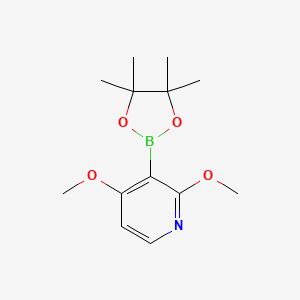 2,4-Dimethoxy-3-(4,4,5,5-tetramethyl-1,3,2-dioxaborolan-2-YL)pyridine