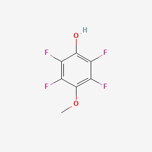 molecular formula C7H4F4O2 B8258736 2,3,5,6-四氟-4-甲氧基苯酚 