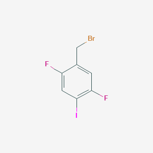 molecular formula C7H4BrF2I B8258743 CID 131263553 