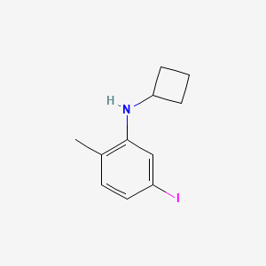 N-cyclobutyl-5-iodo-2-methylaniline