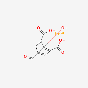 molecular formula C9H3FeO6 B8258910 iron(III) benzene-1,3,5-tricarboxylate 