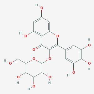 molecular formula C21H20O13 B8258918 Myricetin 3-beta-D-glucopyranoside 