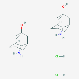 molecular formula C20H36Cl2N2O2 B8258948 4-Aminoadamantan-1-ol;dihydrochloride 