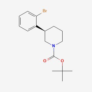 tert-butyl (R)-3-(2-bromophenyl)piperidine-1-carboxylate