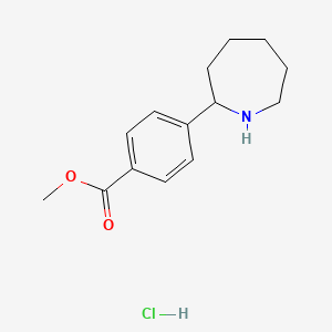 Methyl 4-(azepan-2-yl)benzoate hydrochloride