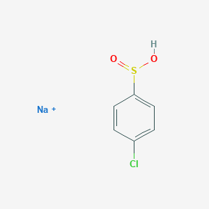 molecular formula C6H5ClNaO2S+ B082594 4-氯苯磺酸钠 CAS No. 14752-66-0