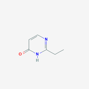 molecular formula C6H8N2O B082595 2-乙基-3H-嘧啶-4-酮 CAS No. 14331-50-1