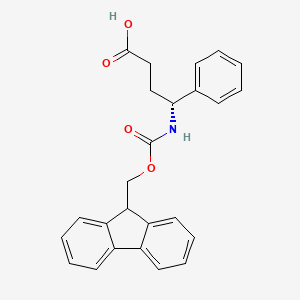 (4R)-4-(9H-fluoren-9-ylmethoxycarbonylamino)-4-phenylbutanoic acid