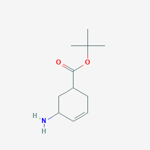 Tert-butyl 5-aminocyclohex-3-ene-1-carboxylate