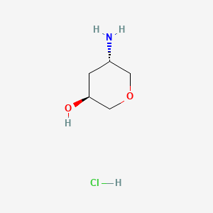 trans-5-Aminotetrahydropyran-3-OL hydrochloride