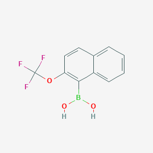 [2-(Trifluoromethoxy)naphthalen-1-yl]boronic acid