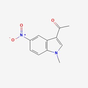 1-(1-Methyl-5-nitroindol-3-yl)ethanone