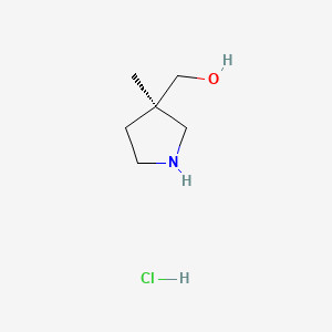 (R)-(3-Methylpyrrolidin-3-YL)methanol hydrochloride