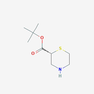tert-butyl (2R)-thiomorpholine-2-carboxylate