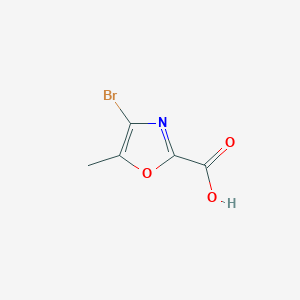 4-Bromo-5-methyl-1,3-oxazole-2-carboxylic acid